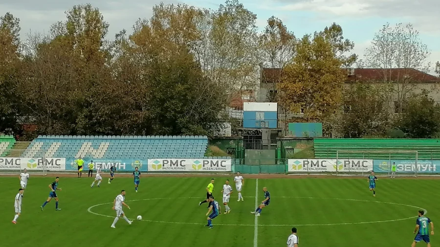 "Saobraćajci" se slupali u Zemunu, Srpska liga Beograd
