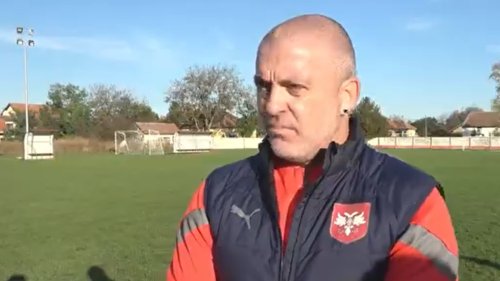Nikola Lazetić posetio FK Slogu iz Temerina, Vojvođanska liga "Jug"