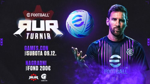 Games.con se vratio! Prijavite se za RUR eFootball turnir sa nagradnim fondom od 200€!