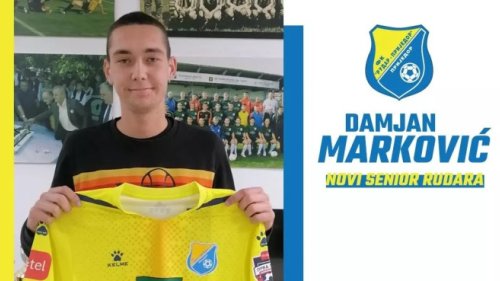Damjan Marković potpisao ugovor sa FK Rudar Prijedor, Prva liga Republike Srpske