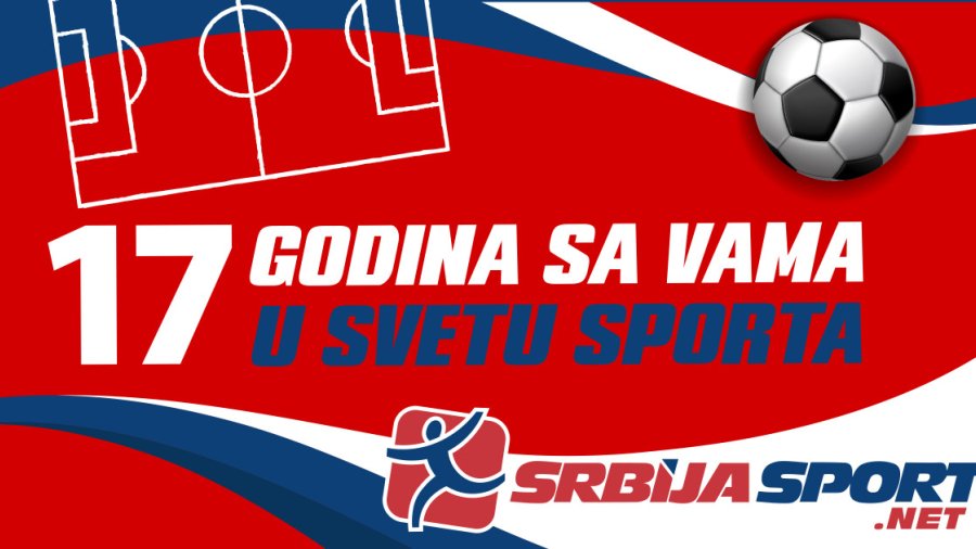 17 godina sa Vama u svetu sporta!