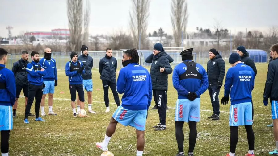 Fudbaleri Spartaka započeli sa pripremama za nastavak sezone, Mozzart Bet Super liga Srbije