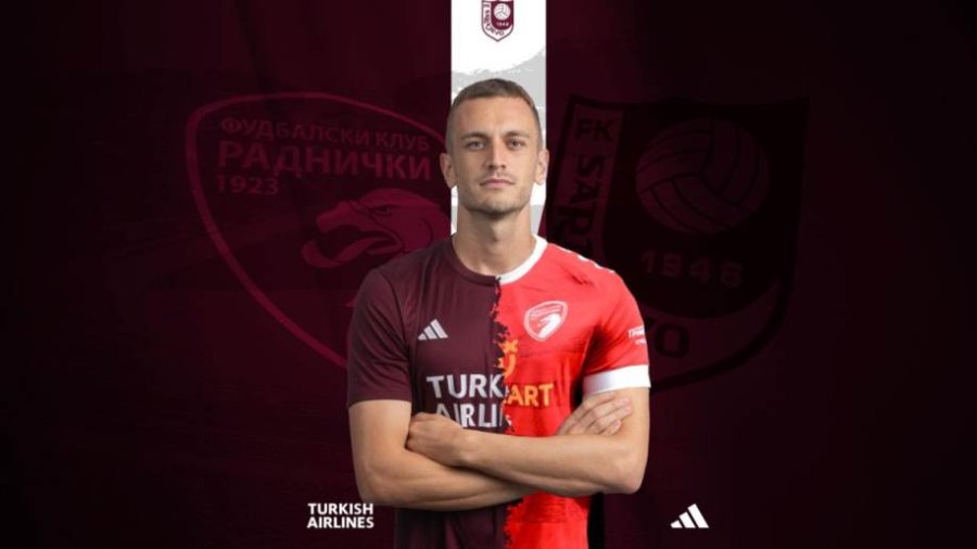 Štoper Sarajeva Besim Šerbečić na jednogodišnjoj pozajmici u kragujevačkom superligašu, Premijer liga BiH