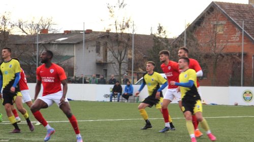 Međunarodna prijateljska utakmica u Bečeju: Voinea dva puta pogodio i asistirao, Srpska liga Vojvodina