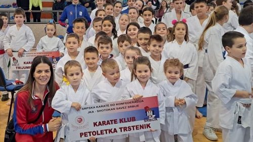 Trstenički karatisti drugi u ukupnom plasmanu u Kruševcu