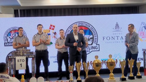 U Vrnjačkoj Banji održano Prvenstvo Srbije u sportskom obaranju ruke