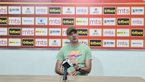 Joksimović: Da postignemo gol više od Spartaka, Mozzart Bet Super liga Srbije