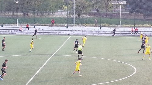 Visok let "sokolova" iznad Careve ćuprije, Srpska liga Beograd