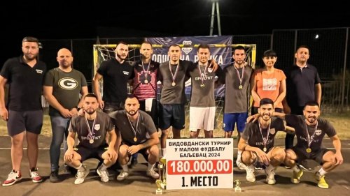 Ekipa AS Produkt pobednik Vidovdanskog turnira u Baljevcu