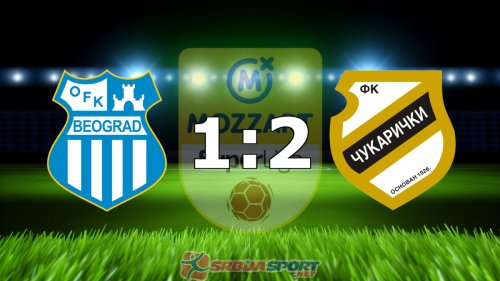 Pobeda Čukaričkog na otvaranju novog stadiona u Zaječaru, Mozzart Bet Super liga Srbije