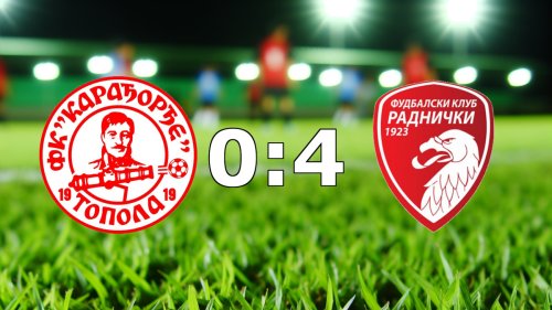 Radnički 1923 slavio na gostovanju u Topoli, Druga Kadetska "Podunavsko-Šumadijska"