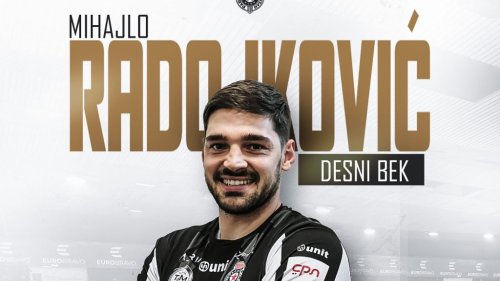 Mihajlo Radojković ponovo u "crno-belom", Super rukometna liga