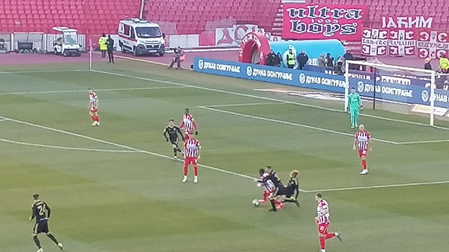 Crvena zvezda za kraj sezone počastila Čukarički sa pet lopti u mreži, Mozzart Bet Super liga Srbije