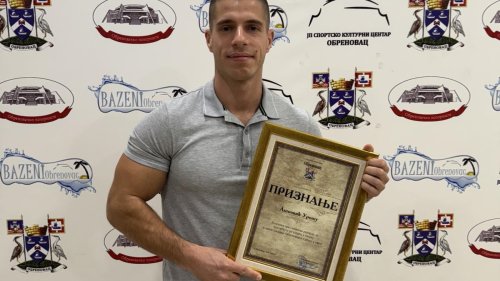 Uroš Ašković najbolji sportista Obrenovca