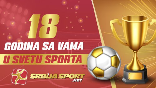 18 godina sa Vama u svetu sporta!
