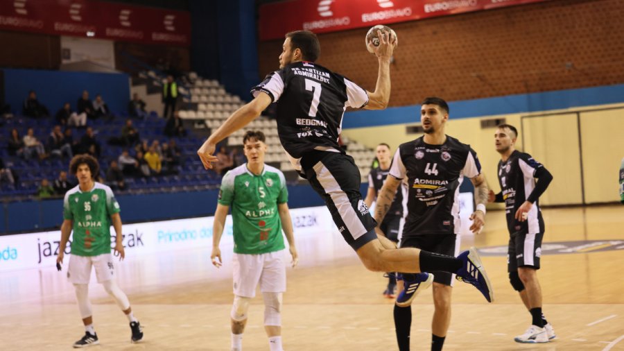 "Crno-beli" u revanš ulaze sa dva gola zaostatka, Super rukometna liga