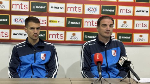 Dobrašinović: Dobrim rezultatom bi promenili situaciju, Mozzart Bet Super liga Srbije