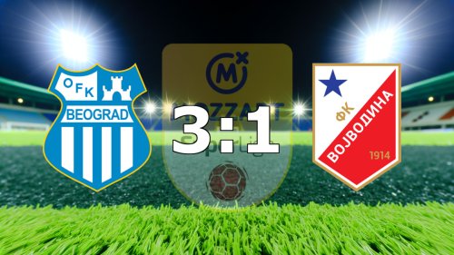 Vojvodina izgubila od OFK Beograda u Zaječaru, Mozzart Bet Super liga Srbije