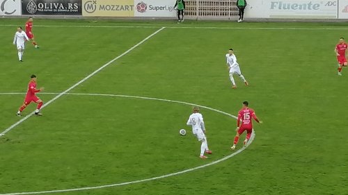 "Traktoristi" pobedom spustili Čukarički u play-out, Mozzart Bet Super liga Srbije