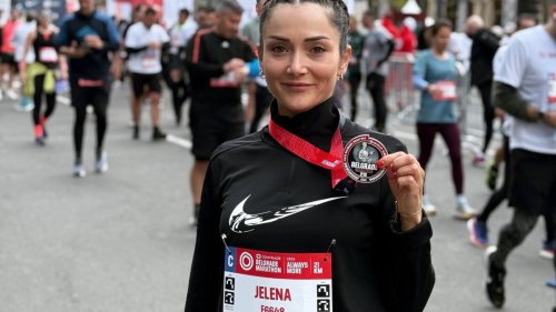 Jelenin prvi uspešni polumaraton