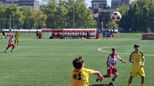 Crveno-beli kadeti ukrotili beogradske Zmajeve, Kadetska liga Srbije