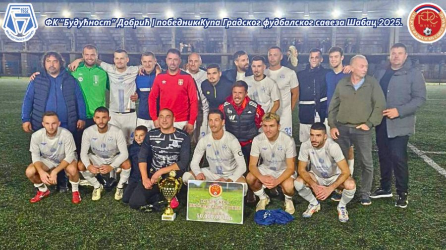 Budućnost iz Dobrića pobednik Kupa GFS Šabac, Kup Gradskog fudbalskog saveza Šabac