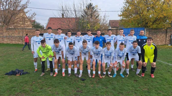 Kadeti Dinama 1945 slavladali Trgovački (SM), Druga kadetska liga Vojvodine - "Jug"