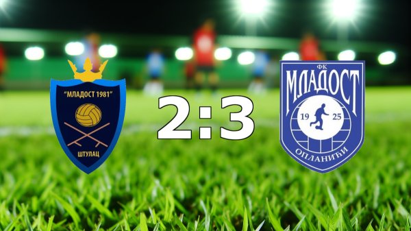 Mladost 1925 iz Oplanića savladala Mladost 1981 i odnela tri boda iz Štulca, Gradska liga Kraljevo grupa "Morava"