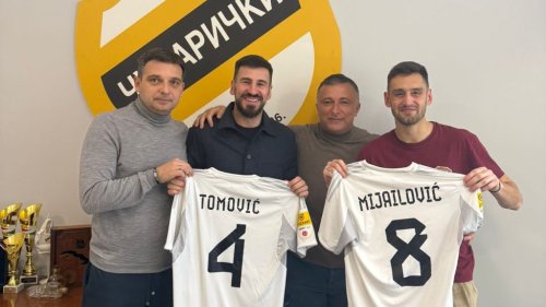 Čukarički na Božić produžio ugovore sa Tomovićem i Mijailovićem, Mozzart Bet Super liga Srbije