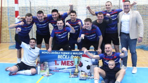 Agromaus treći put zaredom osvojio Novogodišnji turnir u Bečeju