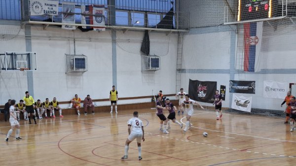 Nišlijama prijao izlet u Beograd, Prva Futsal liga