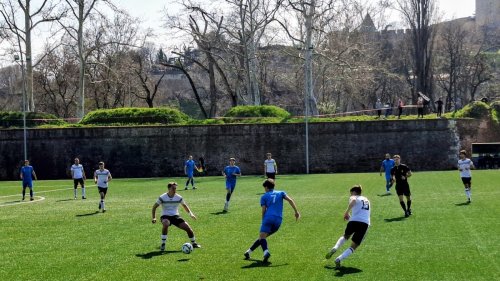 Rapsodija "Gaučosa" na Dorćolu, Zvezdara potopljena petardom, Srpska liga Beograd