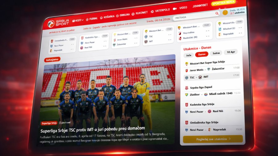 Srbijasport u novom ruhu: Brži pristup rezultatima i nikad bogatiji sportski sadržaj!