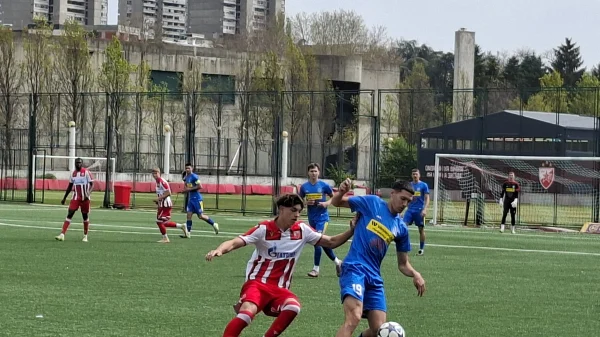 Omladinci Zvezde, posle pobede nad Lučancima, stavili jednu ruku na šampionski pehar, Omladinska liga Srbije