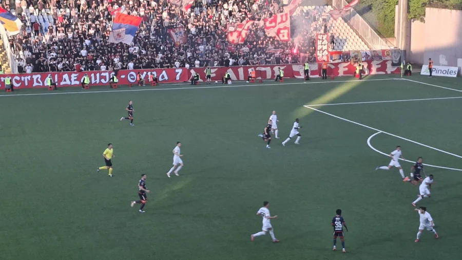 Čarapić briljirao, ali nedovoljno, Zvezda odnela bodove sa Banovog brda, Mozzart Bet Super liga Srbije - Play Off