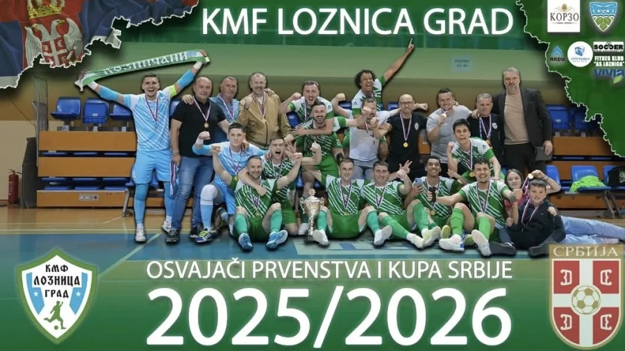 Loznica Grad 2018 ponovo šampion Srbije, četvrta titula i dupla kruna posle velikog finala sa Smederevom!, Prva Futsal liga - Play Off