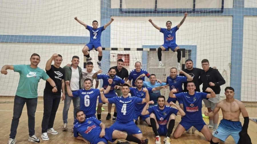 Šampionsko slavlje Piroćanaca: KMF Pirot se na velika vrata vraća na futsal mapu Srbije, Treća Futsal liga Istok