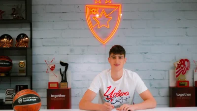 Trstenik dobio razlog za ponos: Aleksej Nedeljković potpisao profesionalni ugovor sa Crvenom zvezdom