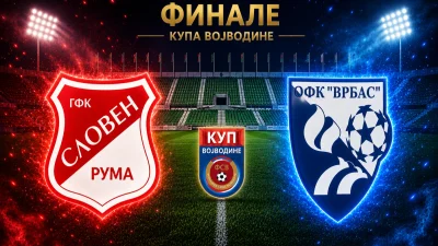 Finale Kupa FS Vojvodine: GFK Sloven i OFK Vrbas u Inđiji igraju za trofej