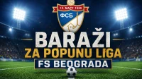 Baraži FS Beograda ulaze u odlučujuću fazu, sve je otvoreno pred revanše