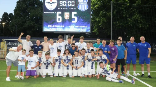 Železničar posle penal-drame srušio OFK Beograd i izborio Kadetsku ligu Srbije!