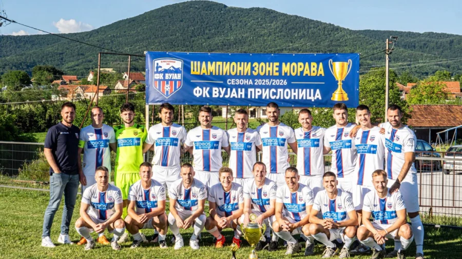 Fudbalska bajka iz Prislonice: Vujan za tri godine prešao put od Gradske do Srpske lige!, Zona "Morava" - Play Off